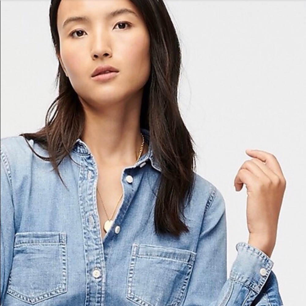 J. Crew-Everyday Chambray Shirt